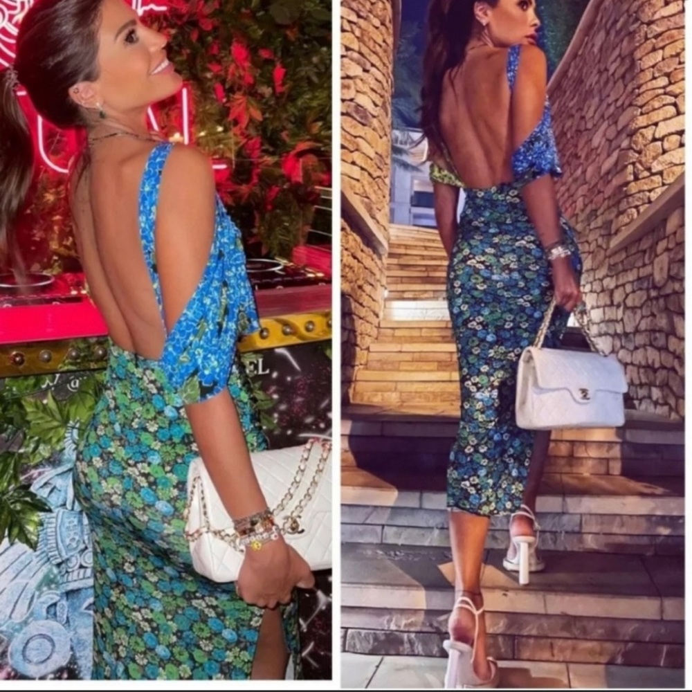 FLORAL PRINT DRESS